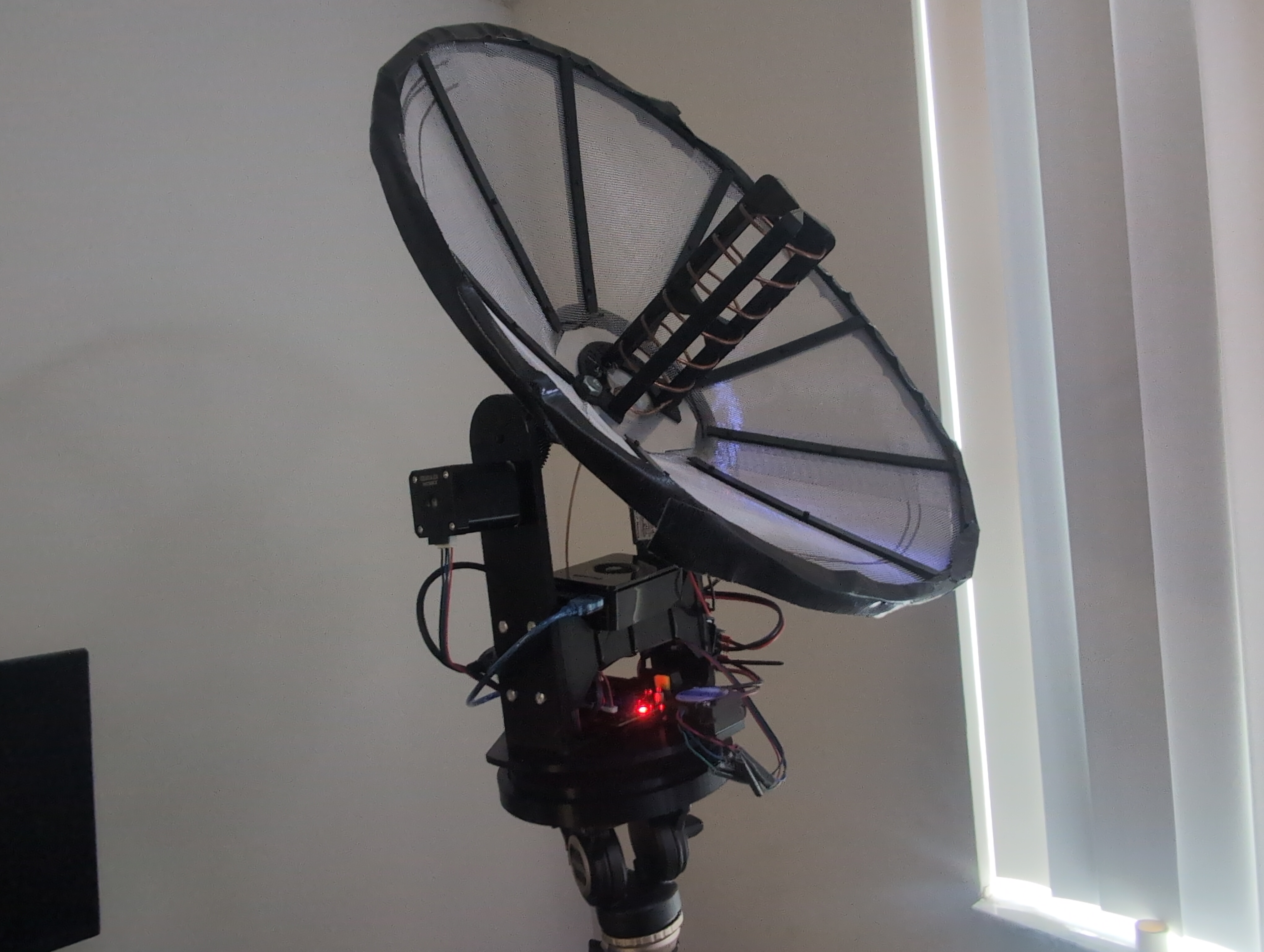 Picture of the satellite hardware